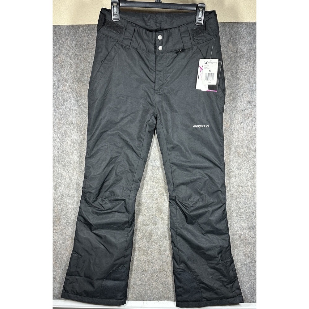 Arctix Womens S Black Insulated Snow Pants Ski Snowboard Waterproof NWT